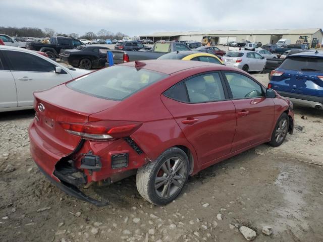 KMHD84LF3HU195495 - 2017 HYUNDAI ELANTRA SE RED photo 3