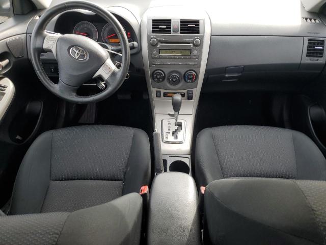 2T1BU4EE2AC468103 - 2010 TOYOTA COROLLA BASE SILVER photo 8