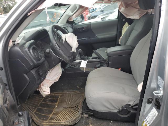 3TYRX5GN6NT057331 - 2022 TOYOTA TACOMA ACCESS CAB ვერცხლისფერი ფოტო 7