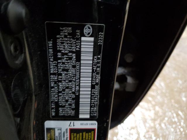 4T1BK1EB7DU033932 - 2013 TOYOTA AVALON BASE 黑色 照片 13