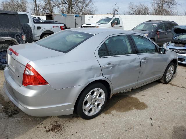 3FAHP0HA6AR316098 - 2010 FORD FUSION SE SILVER photo 3