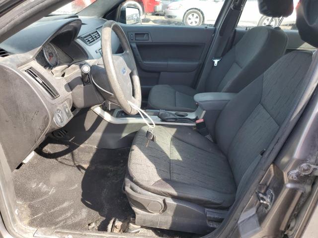 1FAHP3FN8BW126891 - 2011 FORD FOCUS SE GRAY photo 7