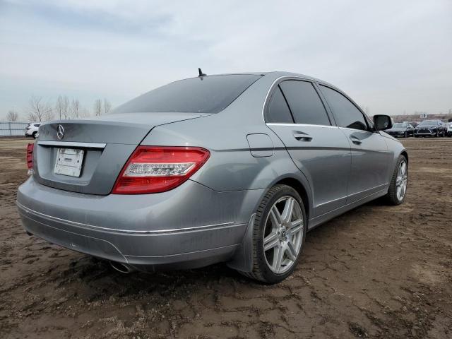 WDDGF54X28F147890 - 2008 MERCEDES-BENZ C 300 SILVER photo 3