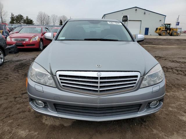 WDDGF54X28F147890 - 2008 MERCEDES-BENZ C 300 SILVER photo 5