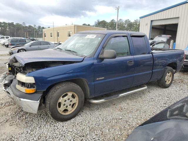 2GCEC19WX21133379 - 2002 CHEVROLET SILVERADO C1500 BLUE photo 1