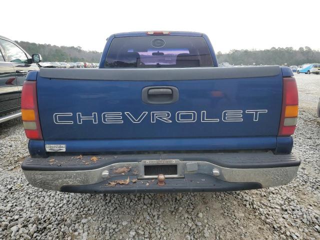 2GCEC19WX21133379 - 2002 CHEVROLET SILVERADO C1500 BLUE photo 6