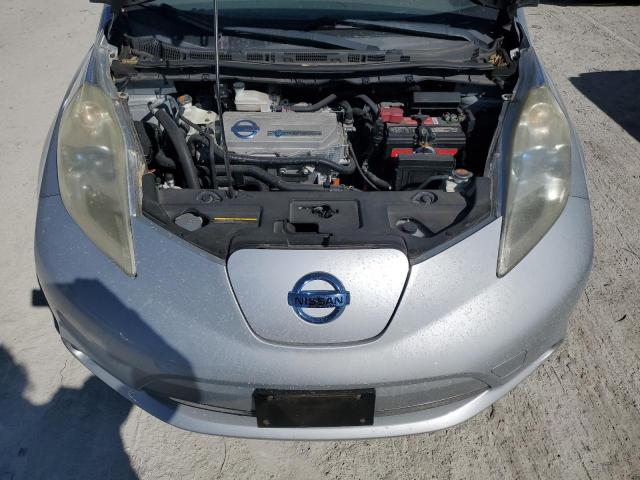 JN1AZ0CP0BT004816 - 2011 NISSAN LEAF SV SILVER photo 11