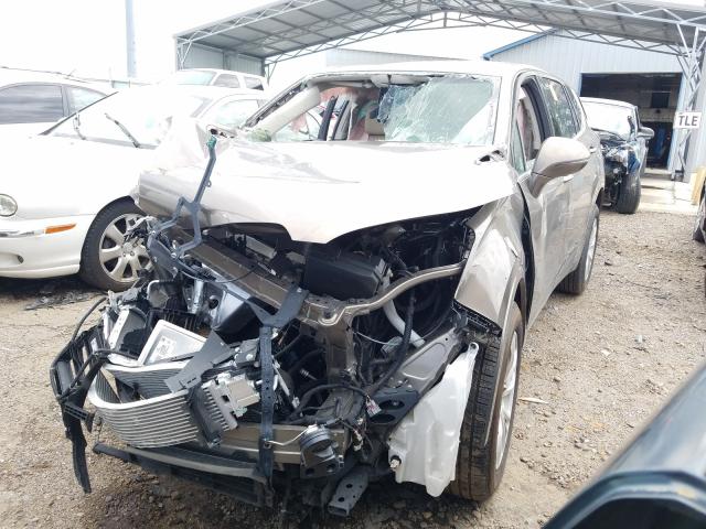 LRBFXBSA7KD038309 - 2019 BUICK ENVISION PREFERRED Qəhvəyi foto 2