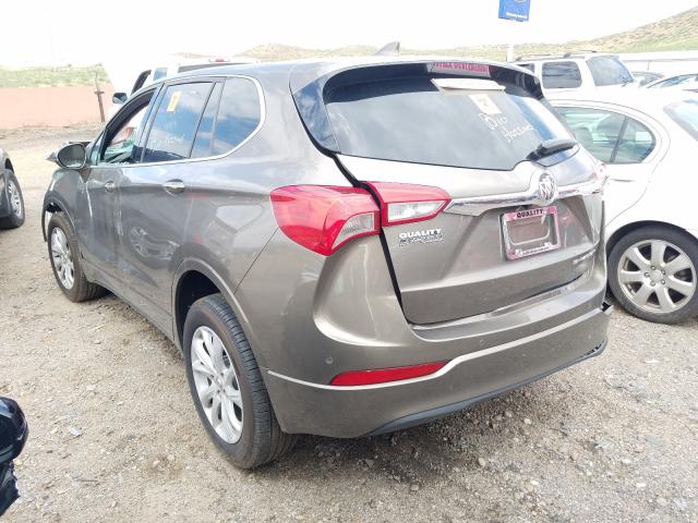 LRBFXBSA7KD038309 - 2019 BUICK ENVISION PREFERRED Qəhvəyi foto 3