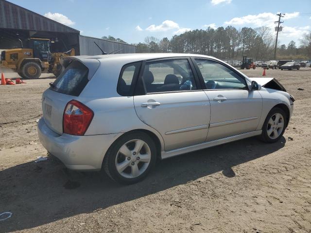 KNAFE161085010783 - 2008 KIA SPECTRA5 5 SX SILVER photo 3