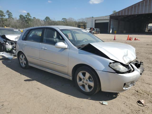 KNAFE161085010783 - 2008 KIA SPECTRA5 5 SX SILVER photo 4