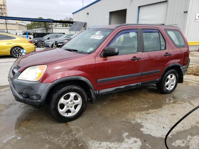 SHSRD78424U235561 - 2004 HONDA CR-V LX BURGUNDY photo 1