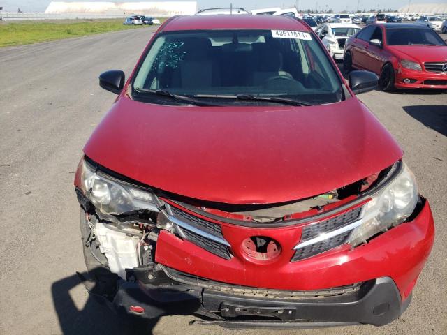 JTMZFREVXFJ024503 - 2015 TOYOTA RAV4 LE RED photo 5