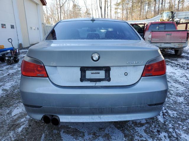 WBANB33574B087556 - 2004 BMW 545 I GRAY photo 6