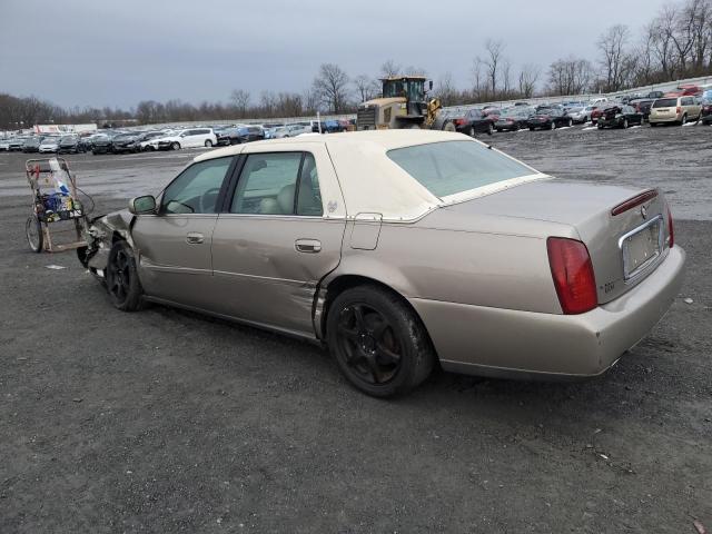 1G6KD54Y71U189074 - 2001 CADILLAC DEVILLE TAN photo 2