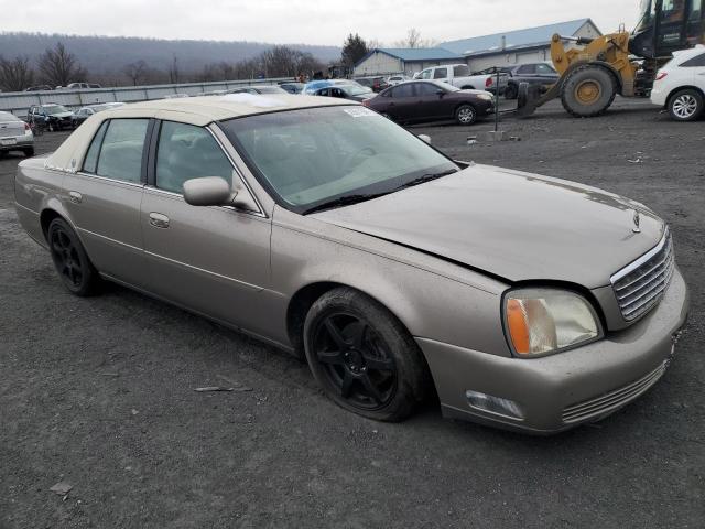 1G6KD54Y71U189074 - 2001 CADILLAC DEVILLE TAN photo 4