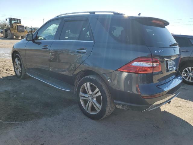 4JGDA5JB0EA323232 - 2014 MERCEDES-BENZ ML 350 GRAY photo 2