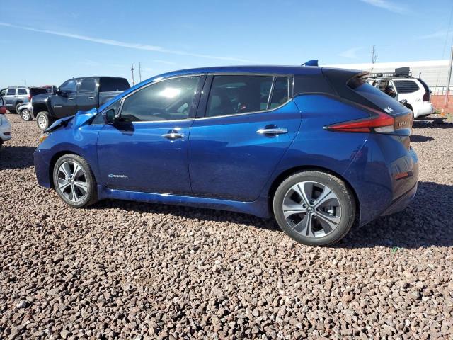 1N4AZ1CP6JC303749 - 2018 NISSAN LEAF S BLUE photo 2