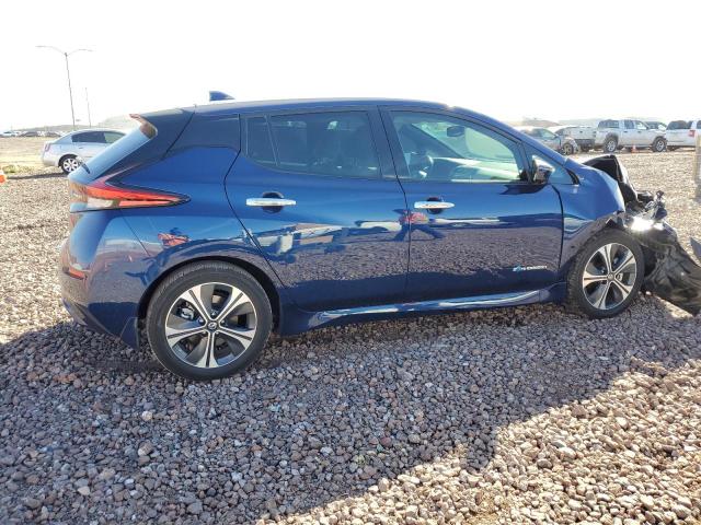 1N4AZ1CP6JC303749 - 2018 NISSAN LEAF S BLUE photo 3