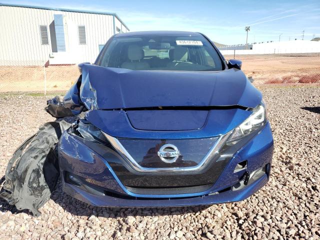 1N4AZ1CP6JC303749 - 2018 NISSAN LEAF S BLUE photo 5