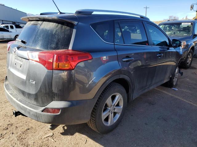 2T3WFREV8EW089787 - 2014 TOYOTA RAV4 XLE GRAY photo 3