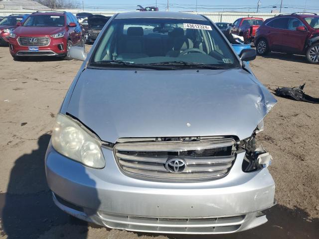 2T1BR38E24C211728 - 2004 TOYOTA COROLLA CE SILVER photo 5