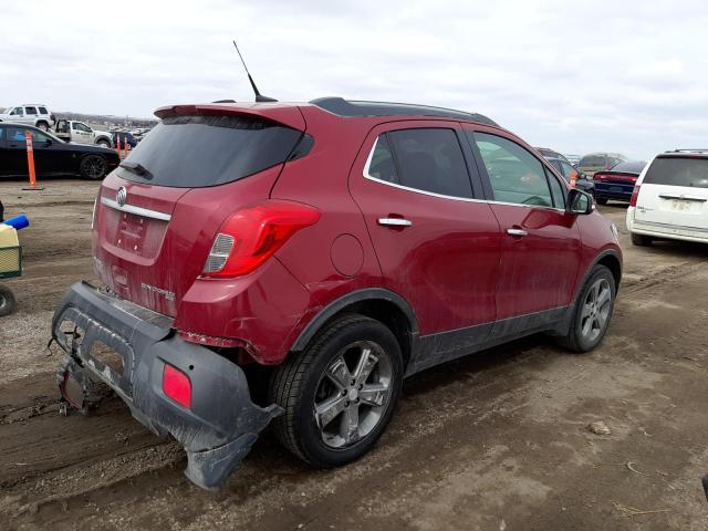 KL4CJHSB8EB782349 - 2014 BUICK ENCORE PREMIUM RED photo 3