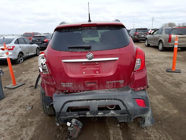 KL4CJHSB8EB782349 - 2014 BUICK ENCORE PREMIUM RED photo 6