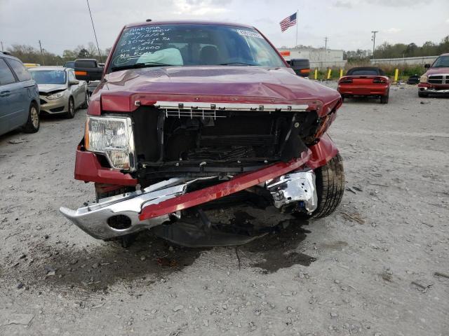 1FTFW1CT8DFC53705 - 2013 FORD F150 SUPERCREW RED photo 5