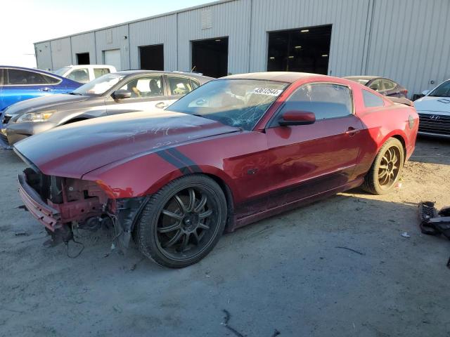 1ZVBP8AM9E5314760 - 2014 FORD MUSTANG RED photo 1