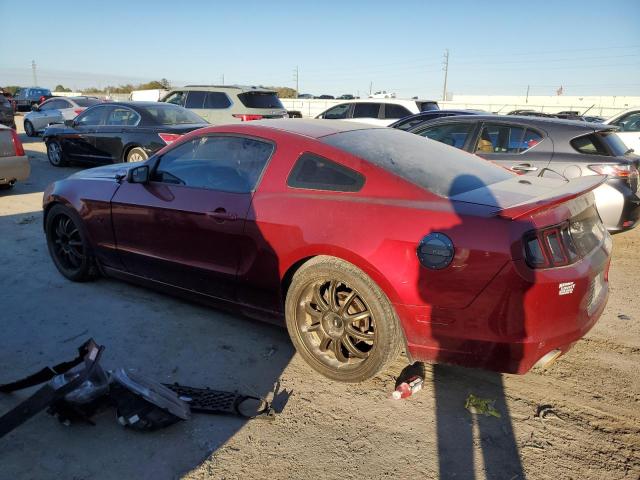 1ZVBP8AM9E5314760 - 2014 FORD MUSTANG RED photo 2