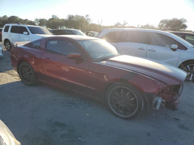 1ZVBP8AM9E5314760 - 2014 FORD MUSTANG RED photo 4