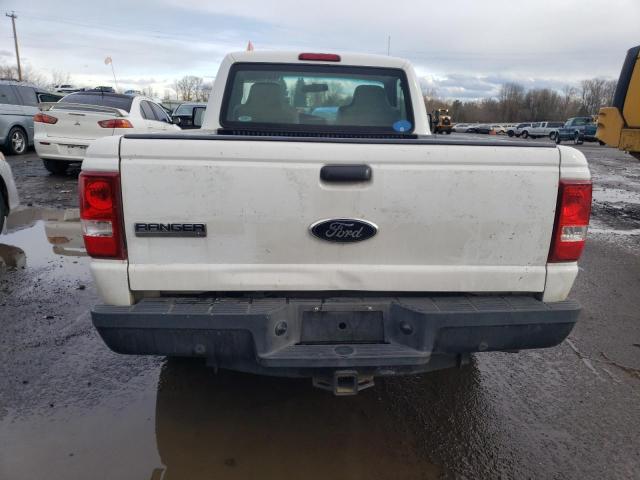 1FTYR10D79PA35463 - 2009 FORD RANGER WHITE photo 6