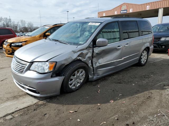 2C4RC1BG8FR754986 - 2015 CHRYSLER TOWN & COU TOURING SILVER photo 1