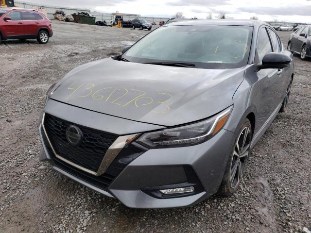 3N1AB8DV6MY286633 - 2021 NISSAN SENTRA SR GRAY photo 1