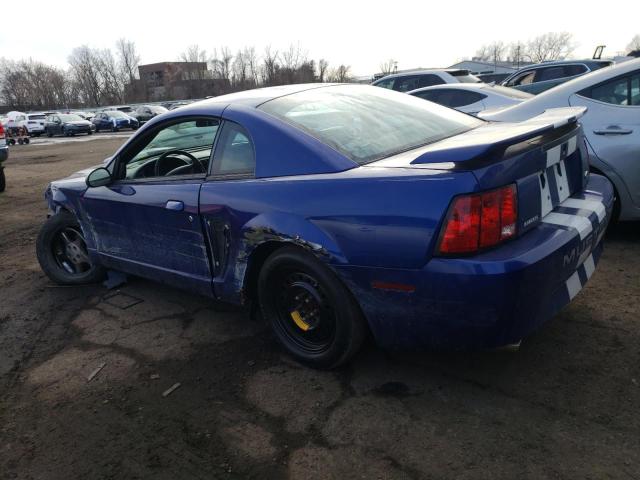1FAFP40634F149139 - 2004 FORD MUSTANG BLUE photo 2