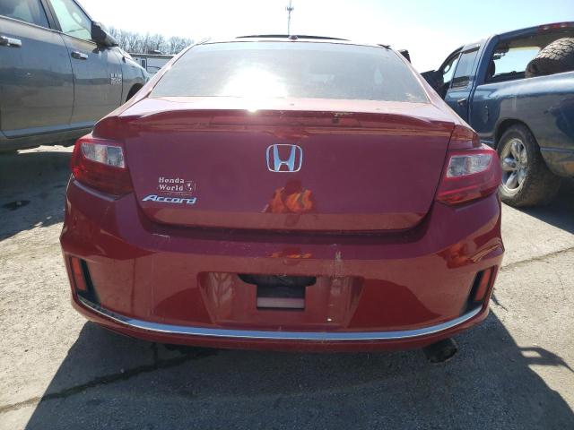 1HGCT1B86DA011874 - 2013 HONDA ACCORD EXL RED photo 6