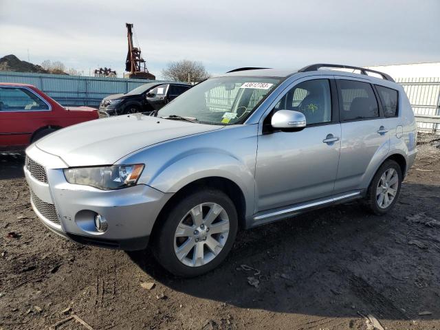 JA4JT3AW6BU015186 - 2011 MITSUBISHI OUTLANDER SE SILVER photo 1