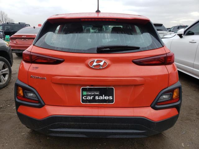 KM8K12AA3LU417078 - 2020 HYUNDAI KONA SE ORANGE photo 6