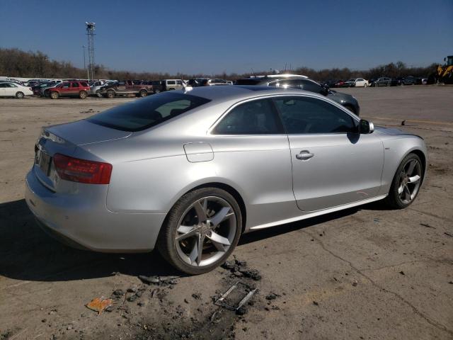 WAUWFAFR6BA072447 - 2011 AUDI A5 PRESTIGE SILVER photo 3