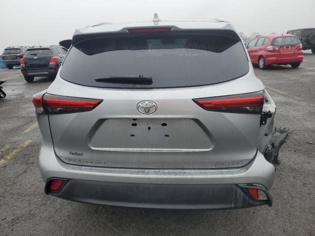 5TDGZRBH3MS065987 - 2021 TOYOTA HIGHLANDER XLE GRAY photo 6
