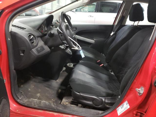 JM1DE1KY2D0152640 - 2013 MAZDA MAZDA2 RED photo 7