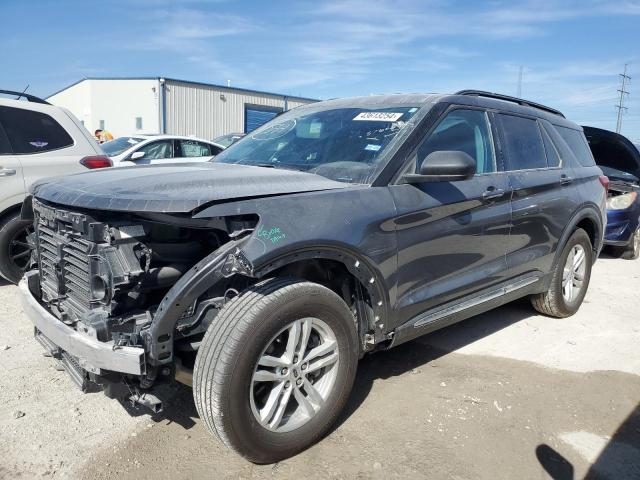 1FMSK7DH6PGA47929 - 2023 FORD EXPLORER XLT GRAY photo 1