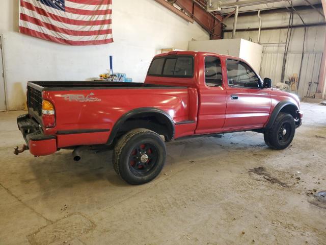 5TEWN72N63Z245080 - 2003 TOYOTA TACOMA XTRACAB RED photo 3