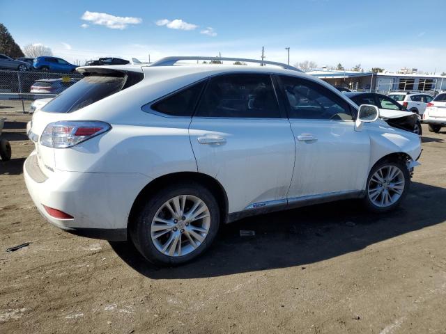 JTJBC1BA2A2012536 - 2010 LEXUS RX 450 WHITE photo 3