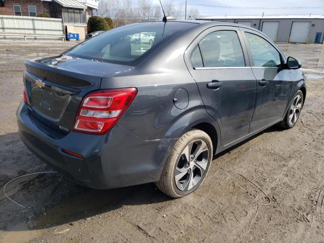 1G1JF5SB8L4118110 - 2020 CHEVROLET SONIC PREM GRAY photo 3