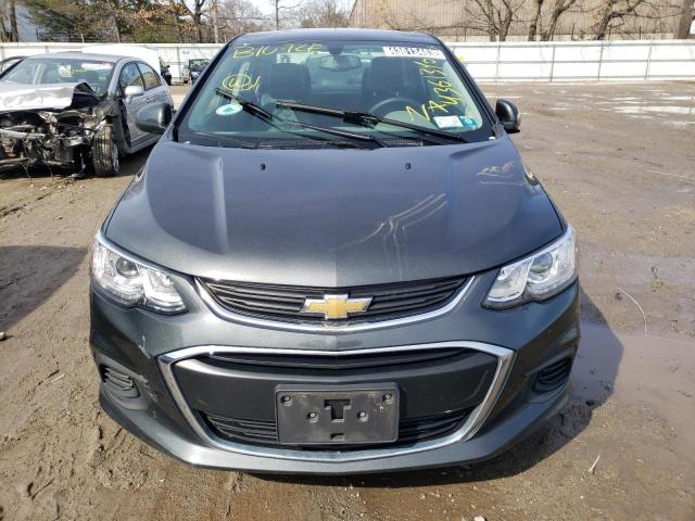 1G1JF5SB8L4118110 - 2020 CHEVROLET SONIC PREM GRAY photo 5