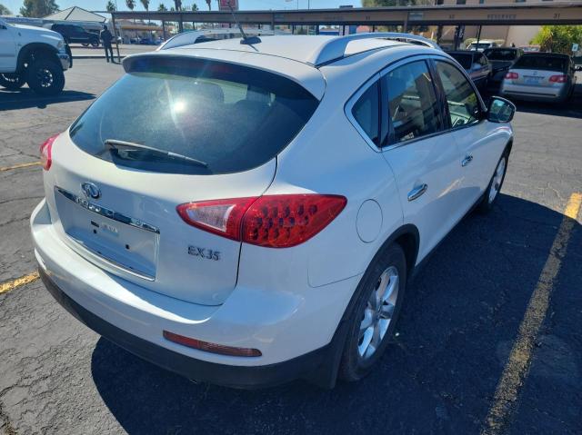 JN1AJ0HR1AM754297 - 2010 INFINITI EX35 BASE თეთრი ფოტო 4