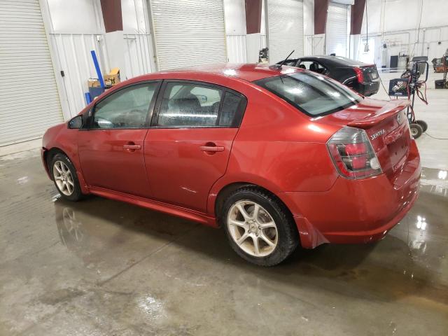 3N1BB6AP7BL686287 - 2011 NISSAN SENTRA SE-R RED photo 2