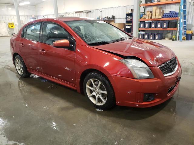 3N1BB6AP7BL686287 - 2011 NISSAN SENTRA SE-R RED photo 4